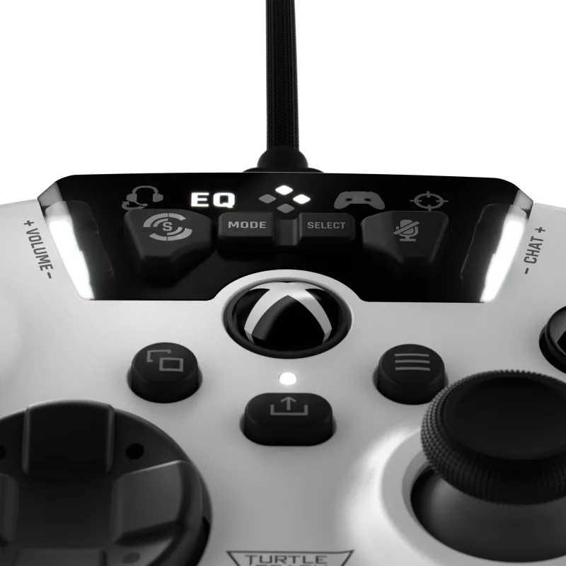 Turtle Beach Recon valdiklis, juoda, pilka, balta, USB, PC, Xbox, Xbox One, Xbox Series S, Xbox Series X