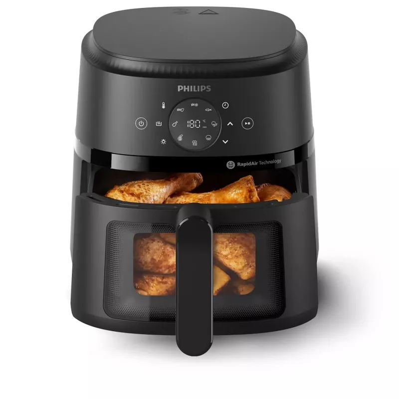 Philips 2000 serijos NA220/00 oro gruzdintuvė, 4,2 L, 1500 W, juoda