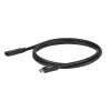 USB-C 40Gbps prailginimo laidas 1 m — club 3d, USB-C į USB-C, juodas