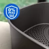 Philips 4000 serijos dvigubo vertikalaus krepšelio oro gruzdintuvė 10L Dviguba atskira 2750 W Juoda
