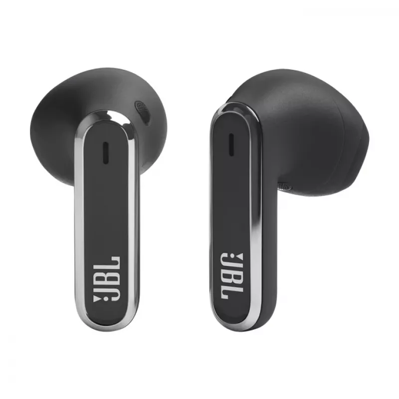 JBL LIVE FLEX Ausinės Tikrai Belaidės (TWS) Į ausis Skambučiams/Muzikai Bluetooth Juodos