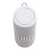 Nešiojamas mono garsiakalbis JBL Grip Mono White – 16 W RMS, Bluetooth, USB-C, įmontuota baterija
