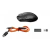 be quiet! Dark Perk | Sym pelė dešinei rankai, RF belaidė + USB Type-C, optinė, 32000 DPI