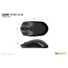 be quiet! Dark Perk | Sym pelė dešinei rankai, RF belaidė + USB Type-C, optinė, 32000 DPI