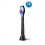 Philips Sensitive HX6056/88 6 vnt. šepetėlių galvutės Juodos 6 vnt.
