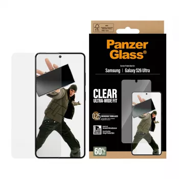 PanzerGlass ® Apsauginis stiklas Samsung Galaxy S26 Ultra | Ultra-Wide Fit su EasyAligner
