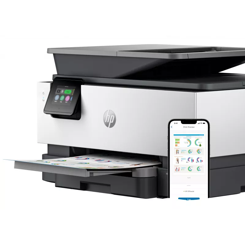 HP OfficeJet Pro 9122e belaidis daugiafunkcis spalvotas spausdintuvas, Instant Ink, dvipusis spausdinimas