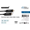 Microconnect USB3.1CC15OP USB C laidas 15 m, USB 3.2 Gen 1, juodas
