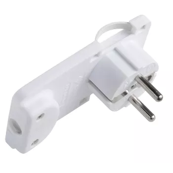 Maitinimo kištukas Microconnect PESCHPLUG-W, Type F, baltas