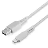 Lindy 3 m USB–Lightning laidas, baltas
