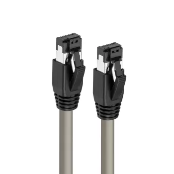 Microconnect MC-SFTP8005 tinklo kabelis, pilka, 0,5 m, Cat8.1, S/FTP (S-STP)