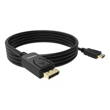 Vaizdo kabelio adapteris VISION TC 2MDPHDMI8K/BL — 2 m DisplayPort į HDMI, 6 mm, juodas