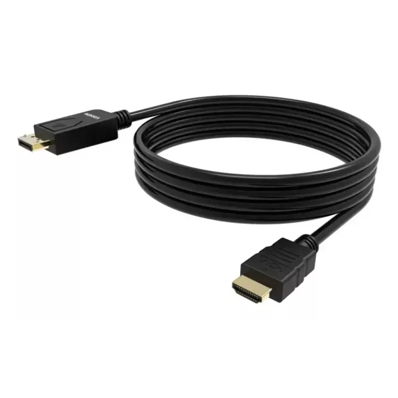 Vaizdo kabelio adapteris VISION TC 2MDPHDMI8K/BL — 2 m DisplayPort į HDMI, 6 mm, juodas