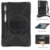 Dėklas planšetei eSTUFF, skirtas Lenovo Tab P11 Pro, polikarbonatas, 29,2 cm (11,5 colio) ekranui, 2 stovo padėtys, juoda