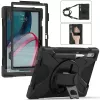 Dėklas planšetei eSTUFF, skirtas Lenovo Tab P11 Pro, polikarbonatas, 29,2 cm (11,5 colio) ekranui, 2 stovo padėtys, juoda