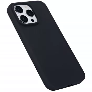 Mobiliojo telefono dėklas eSTUFF INFINITE ROME Apple iPhone 12 / 12 Pro, silikoninis, tinka 15,5 cm (6,1 colio) ekranui, juodas