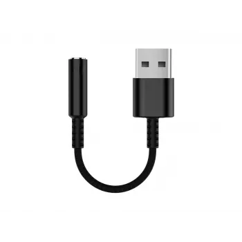 Equip 147945 garso adapteris 0,15 m 3,5 mm USB-A juodas