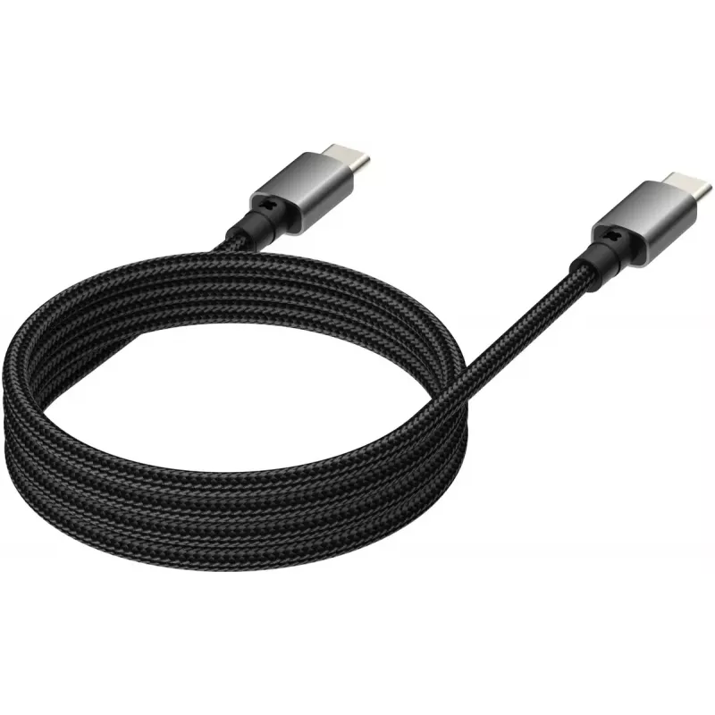 USB-C į USB-C laidas VISION TC 1MUSBCMAG/BL — 1 m, USB 3.2 Gen 2 (3.1 Gen 2), juodas, nikeliuoti kontaktai