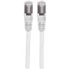 Intellinet tinklo jungiamasis kabelis, Cat6, 15 m, baltas, varis, S/FTP, LSOH/LSZH, PVC, RJ45, auksu dengti kontaktai, su apsauga nuo užkliuvimo, su gaubtuku, viso gyvenimo garantija