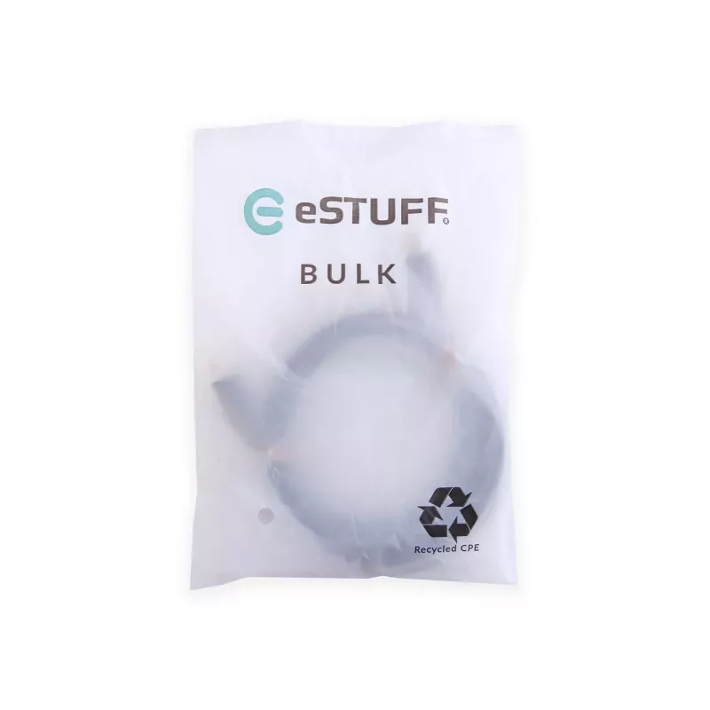 eSTUFF ES604280-BULK USB laidas USB 2.0 2 m USB C juodas