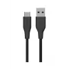 USB laidas USB 2.0 1 m USB-C į USB-A juodas eSTUFF ES605180-BULK
