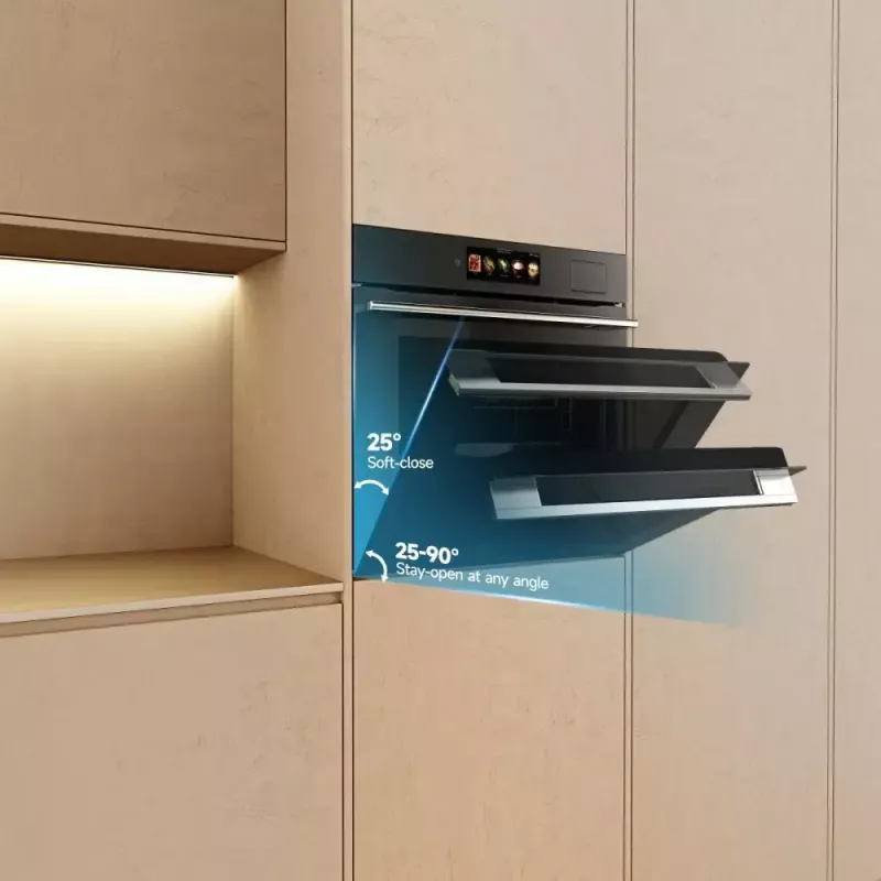 Įmontuojama orkaitė Dreame OZ60 Pro Combi – 81 L, 60 cm, juoda, energijos klasė A++