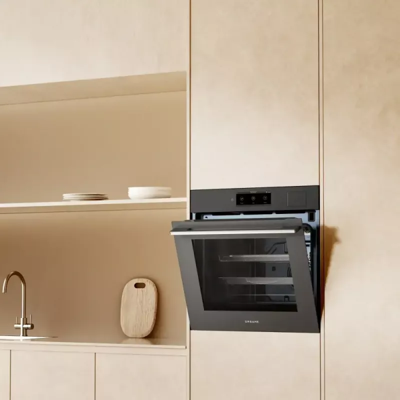 Įmontuojama orkaitė Dreame OZ60 Pro Combi – 81 L, 60 cm, juoda, energijos klasė A++
