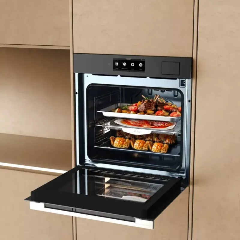 Įmontuojama orkaitė Dreame OZ60 Pro Combi – 81 L, 60 cm, juoda, energijos klasė A++
