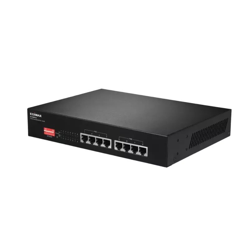 Tinklo jungiklis Edimax ES-1008P V2