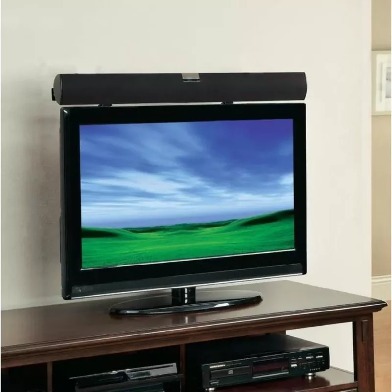 Techly ICA-PLB 102S juodas laikiklis garso kolonėlei ant televizoriaus, iki 10 kg