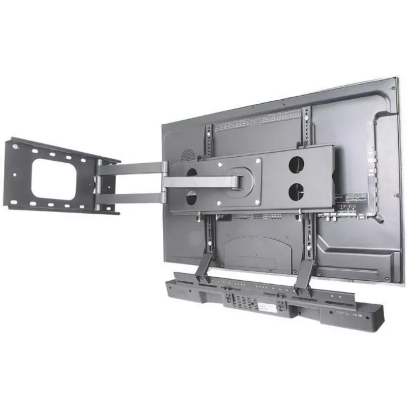 Techly ICA-PLB 102S juodas laikiklis garso kolonėlei ant televizoriaus, iki 10 kg