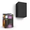 Philips Hue White and Colour Ambience Resonate LED lauko sieninis šviestuvas juodas