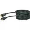 HDMI kabelis SCHWAIGER HDM100 013 — 10 m, HDMI A tipo kištukas–kištukas, paauksuoti kontaktai, juodas