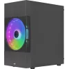 Korpusas Aerocool Atomic Lite Mini Tower Juodas