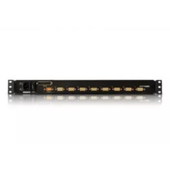 ATEN CL5708N 8 prievadų 19 colių LCD KVM stovo konsolė