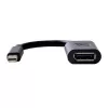 DELL 470-13627 vaizdo kabelio adapteris 0,203 m 20 kontaktų DisplayPort FM Apple mini-DisplayPort M juodas
