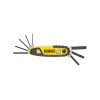 DeWalt DWHT0-70263 šešiabriaunių raktų kišeninis rinkinys, 8 vnt.