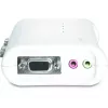 KVM jungiklis Trendnet TK-409K 4 prievadų USB VGA 2048x1536 1.6 m laidinis mėlynas