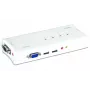 KVM jungiklis Trendnet TK-409K 4 prievadų USB VGA 2048x1536 1.6 m laidinis mėlynas