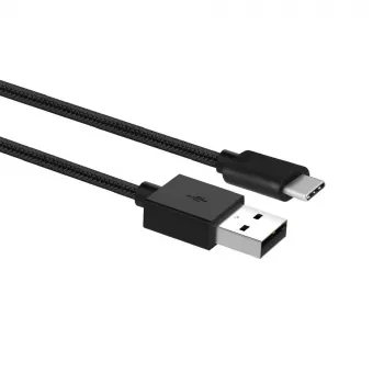 ACT USB 3.2 Gen1 įkrovimo ir duomenų kabelis A kištukas – C kištukas 1 m, nailoninis