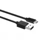 ACT USB 3.2 Gen1 įkrovimo ir duomenų kabelis A kištukas – C kištukas 1 m, nailoninis