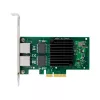 MicroConnect MC-PCIE-I350-T2 vidinė tinklo plokštė su dviem RJ-45 prievadais