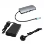 i-tec Metal USB-C Nano Dock HDMI/VGA su LAN ir Universalus 77 W įkroviklis