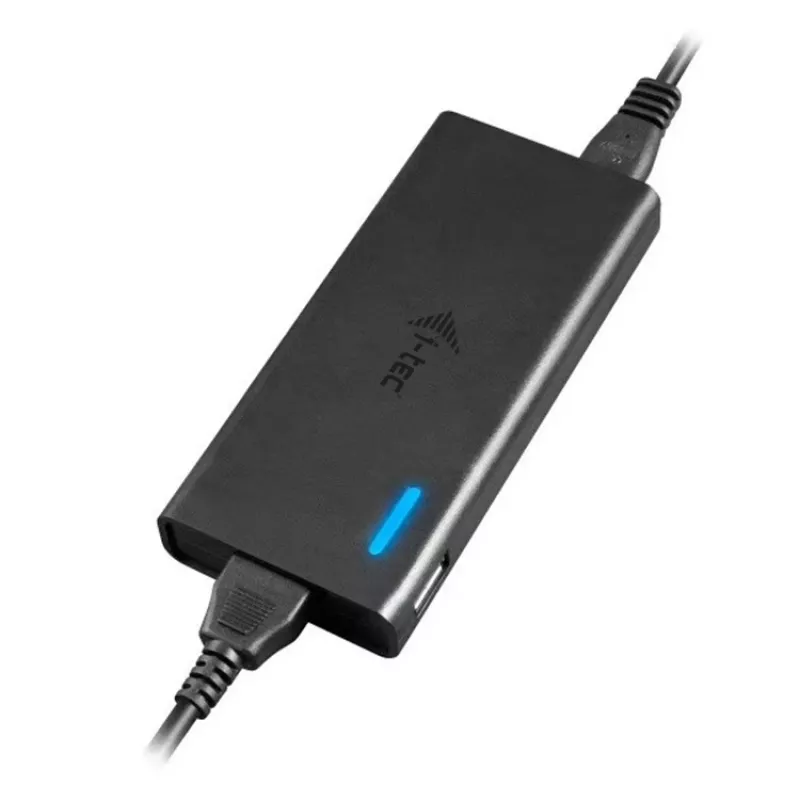 i-tec Metal USB-C Nano Dock HDMI/VGA su LAN ir Universalus 77 W įkroviklis