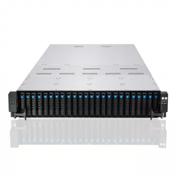 ASUS RS720-E11-RS24U Intel C741 stovo serverio korpusas (2U) juodas, sidabrinis