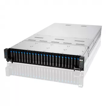 ASUS RS720-E11-RS24U Intel C741 stovo serverio korpusas (2U) juodas, sidabrinis
