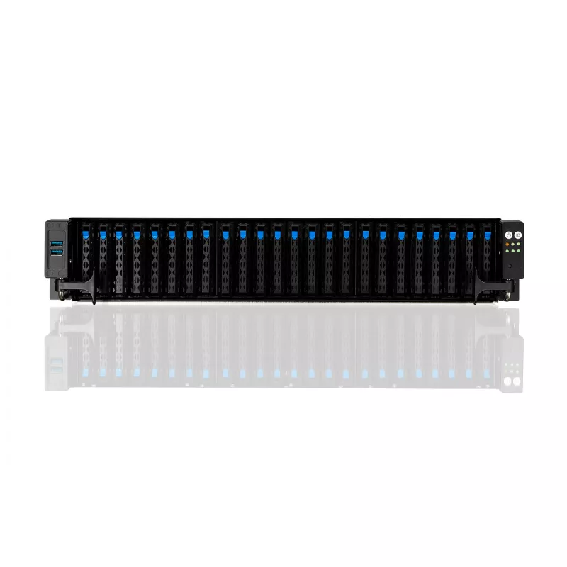 ASUS RS720-E11-RS24U Intel C741 stovo serverio korpusas (2U) juodas, sidabrinis