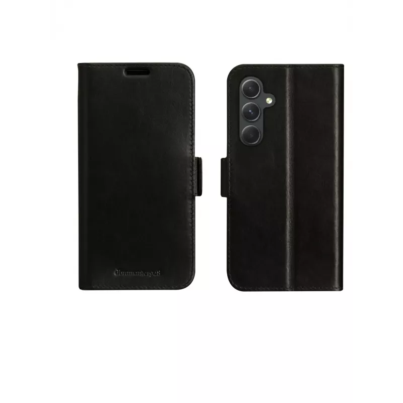 dbramante1928 Copenhagen dėklas Samsung Galaxy A54, juodos spalvos, piniginės tipo