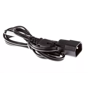 Zebra CS-CC6-IEC maitinimo laidas juodas 0,5 m C7 kištukas C14 lizdas