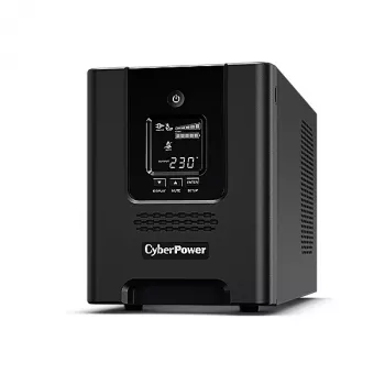Nepertraukiamo maitinimo šaltinis CyberPower PR2200ELCDSXL, linijinis-interaktyvus, 2,2 kVA / 1980 W, 9 lizdai